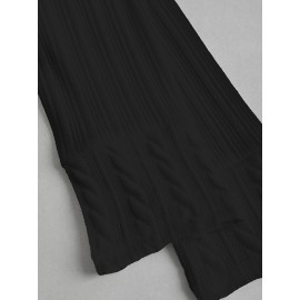 Plus Size, Plus Size Y2K Twist Plaid Faux Fur Patchwork Hooded Coat Button Long Cardigan