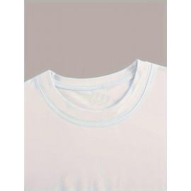 Women'S Italian Travel Graphic T-Shirt - Tuscany Vignetis Firenze Italy Vintage Poster Design - White Crew Neck Top - Stretchy Fabric for Everyday & Vacation Outfits - Plus Size Friendly Casual Shirt, Summer Fashion, Artistic Print, Comfortable Fit, Short Sleeve Tee, Summer Wardrobe, Spring Fashion, Breathable Material, Printed Tee, Fashion Lovers