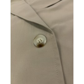 Women's Sleeveless Blazer Coat - Belted Lapel Collar H-Line Tailored Jacket, Beige/Brown/Black/Navy/Gray, Machine Washable All-Season Office Wedding Party Uniform, Structured Lapel Lapel Suit Outerwear