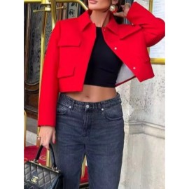 Women'S Oversized Blazer Jacket - Elegant Office to Party Blazer, Structured Fit Long Sleeve Blazer for Women, Chic Blazer for Women, Blazer for Women