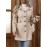 Women's Winter Blend Tweed Trench Coat - Thick Lapel Pea Coat with Single-Breasted Button Front, Slim Fit or Loose (Regular) Length, Machine Washable Dress Overcoat for Business Casual, Office & Casual Attire